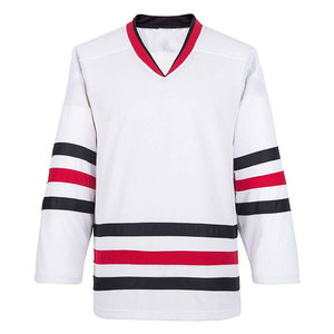 Maillots de hockey sur glace respirants personnalisés OEM en polyester pour hommes, coupe oversize, sublimation, dernière collection - Product Image 5