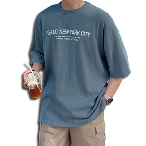 ชุดเสื้อผ้าสองชิ้นแบบลำลองของผู้ชายสำหรับฤดูร้อนเสื้อยืดไหล่ปล่อยระบายอากาศได้กางเกงขาสั้นผ้าฝ้าย100% สไตล์ทางการถัก - Product Image 1