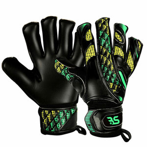 Gants de gardien de but à adhérence avancée, conception haute performance, tissu respirant, contrôle de préhension robuste, rembourrage absorbant les chocs, équipement sportif - Product Image 1