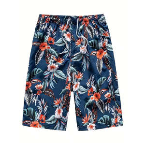 Pantalones Cortos de Verano para Hombre de Alta Calidad, de Secado Rápido, Tejido de Lona, para Pesca, Cintura Alta Elástica, Estilo Casual, Transpirables, hasta la Rodilla - Product Image 5