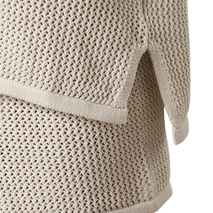 Neutral Open Knit <b>Shorts</b> <b>Women</b> Drawstring Waist Summer Beach <b>Shorts</b> Breathable Lightweight Resort Wear Comfort Fit - Product Image 6