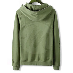 Último Estilo, Nueva Llegada, Sudaderas con Capucha Personalizadas en Color Desgastado, Algodón y Poliéster, Sudaderas con Capucha Desgastadas al por Mayor - Product Image 2
