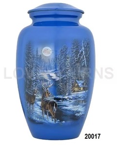 Urne funéraire blanche naturelle pour cendres humaines, urne commémorative pour adulte, récipient décoratif pour cendres, urne de sépulture - Product Image 5
