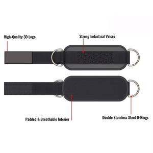 Manufacturer Direct Neoprene Non-Slip Adjustable <b>Ankle</b> Straps Professional Protection Hip Abduction Glute Workouts Custom - Product Image 4