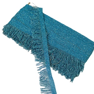 <b>Glitter</b> Fringe Tassel Bullion Lace Trim 1.5 Inches Durable Embroidered for Curtains and Garments Deals in Wholesale - Product Image 1