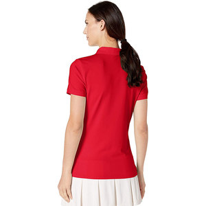 Camiseta Polo Ligera de Verano para Mujer, Personalizada, OEM, Manga Corta, Ajustada, de Secado Rápido - Product Image 4