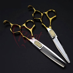 Durable Barber <b>Scissors</b> Sets Strong Build Barber <b>Scissors</b> Sets Sharp Edge Long Lasting Salon Use - Product Image 5