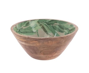 Trusted Manufacturer Innovative Wooden Bowl With Enamel Work Designer Serving Bowl for Dry Fruits Candies and <b>Table</b> Decoration - Product Image 4