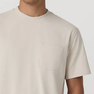 Diseño casual y relajado de ropa urbana con logotipo personalizado para camiseta de hombre de verano / Diseño transpirable y cómodo - Product Image 4