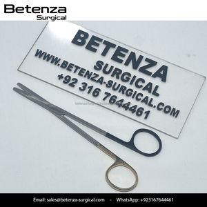 Instruments de chirurgie plastique, ciseaux de dissection microscopiques TC Kilner Ragnell, 13 cm, acier inoxydable - Product Image 3