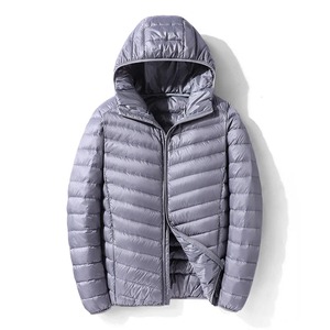 High Quality Puffer <b>Jacket</b> Down Coatmens Puffer <b>Jacket</b> Zipper Hooded Woolen Oversize Puffer <b>Jacket</b> Spring <b>Warm</b> Custom Black - Product Image 5