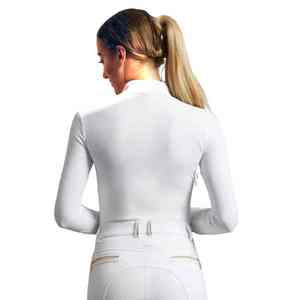 Vêtements d'équitation de haute qualité, manches longues, design OEM, vêtements de sport, chemises de concours d'équitation pour femmes - Product Image 2