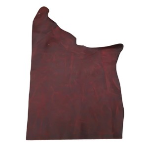 Chrome Tan Burgundy Red Pull-Up Cowhide <b>Leather</b> Hide • Perfect Material for Handbags Wallets Purses ShoesAnd Crafting Work - Product Image 2