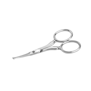 Ciseaux à cuticules incurvés en acier inoxydable pour manucure et usage esthétique, service OEM en gros - Product Image 1