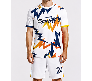 Maillot de football classique personnalisé jaune 2024 Pakistan, qualité supérieure, respirant, séchage rapide, Spandex/Polyester - Product Image 1