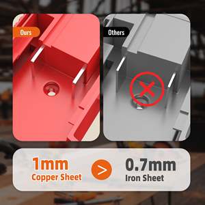 Adaptador de Batería M18 para Arrancador de Coches, Adaptador de Rueda Motriz, Kit de Cables de Arranque de 6 Pies y 10 AWG - Product Image 3