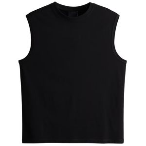 Camiseta sin Mangas Premium para Hombre, Ecológica, de Algodón, Estilo Minimalista, Informal, con Logotipo Frontal con Impresión Digital - Product Image 2