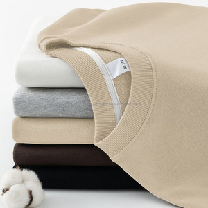 Camiseta de punto extragrande de 220 g/m², estilo clásico, para hombre y mujer, personalizada OEM, con hombros caídos, ecológica, transpirable, con impresión de logotipo personalizado - Product Image 2