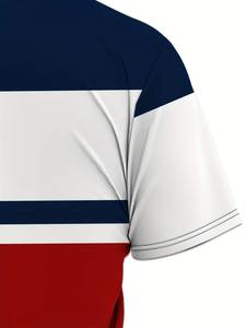 Ensemble décontracté homme 2 pièces personnalisé en usine : T-shirt graphique tricoté et short en coton respirant – Logo personnalisé – Collection été - Product Image 4