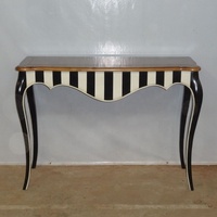 Meuble de style européen, table de hall antique, table console de style français, table de couloir en bois pour salon, maison et hôtel