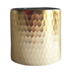 Bougies votives modernes en métal faites à la main pour la maison, les bars, les mariages, Pâques, Halloween, le Ramadan, le Nouvel An - Accent de fleurs séchées - Product Image 4