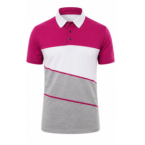 Polo pour homme, manches courtes, léger, en coton, décontracté, pour le golf, le sport, le travail, uniforme, fournisseur de vêtements en gros, vêtements en vrac - Product Image 1