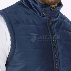 High Quality Low Price <b>Men</b> Puffer Winter <b>Vest</b> Unique Design Color Contrast <b>Men</b> Puffer Winter <b>Vest</b> - Product Image 2