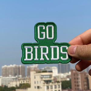 Cheap Custom Embroidered Uniform Badges Safety <b>Pin</b> Backing Fabric Patches for Shirts Jackets - Product Image 4