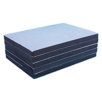 Feuilles de mousse EVA à cellules fermées bleu noir profond, grades ESD/conducteurs pour l'automobile/climatisation, service de découpe adhésive
