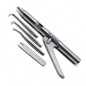 Instrumento Quirúrgico Dental para Extracción de Coronas, Removedor Manual de Coronas Tipo Morrell de Acero Inoxidable para Clínica Dental Profesional - Product Image 1