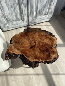 TIMELESS CRAFT <b>Epoxy</b> Log <b>Coffee</b> <b>Table</b> Natural Burl Wood Side <b>Table</b> Live Edge Handmade Modern Luxury Eco-Friendly Furniture - Product Image 2