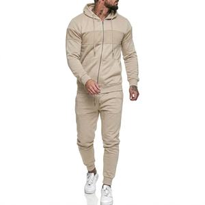 ชุดวอร์มผู้ชายผ้าฝ้าย 100% ระบายอากาศ ป้องกันรังสียูวี มีฮู้ด สำหรับฤดูใบไม้ร่วง/ฤดูหนาว เหมาะสำหรับการฝึกซ้อมและวิ่งจ๊อกกิ้ง - Product Image 4