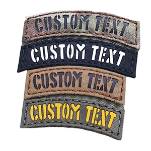 High Quality Laser Cut Embroidered Patches Custom Logo <b>Badges</b> for Garments Uniforms and Clothing Decoration - Product Image 4