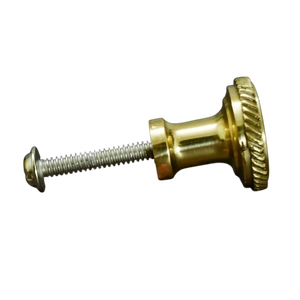 Perillas Redondas de Latón Dorado para Cajones, Tiradores Decorativos para Armarios de Cocina, Perillas para Muebles de Guardarropa - Product Image 1