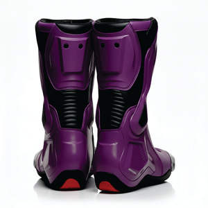 Botas de moto premium, personalizadas, transpirables, impermeables, hasta la rodilla, para carreras, en venta. - Product Image 4
