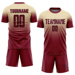 Uniforme de fútbol para hombre, conjunto de camiseta y pantalones cortos personalizados, de secado rápido, transpirable, ropa deportiva de primera calidad para equipo. - Product Image 1