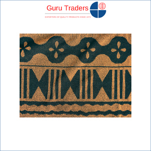 Serviette de conception géométrique en forme de rectangle en polycoton lavable à la main et à la machine la plus vendue disponible avec une couleur personnalisée - Product Image 3