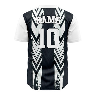 Camiseta de béisbol de sublimación de alta calidad, malla transpirable, ropa deportiva con número personalizado impreso o cosido. - Product Image 6