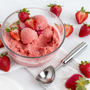 Cuillère à glace en acier inoxydable, cuillère à glace pour gelato, sorbet, pâte à biscuits, cuillère à dessert professionnelle, outil de service de cuisine - Product Image 5