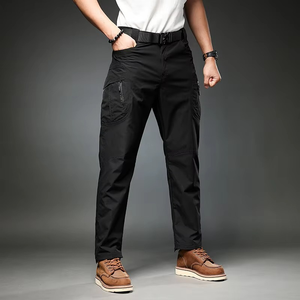 OEM Best-Selling Men's Formal Tactical Lightweight Breathable Waist Canvas Multi-Pocket Straight <b>Work</b> Men's Pants & Trousers - Product Image 5