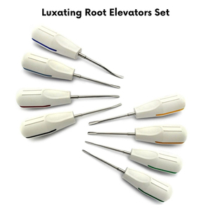 เครื่องมือถอนรากฟันแบบมืออาชีพ ทำจากสแตนเลส ใช้สำหรับการถอนรากฟันแบบ Luxating PDL พร้อมปลายสำหรับแยกรากฟัน ได้รับมาตรฐาน CE ISO - Product Image 5