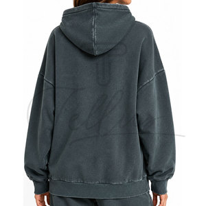 Sudadera con Capucha de Alta Calidad para Mujer, con Logotipo Personalizado, Talla Grande, Cómoda, Estilo Urbano, de Felpa - Product Image 2