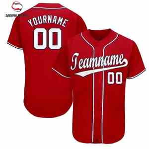 Nouveau maillot de baseball tendance à séchage rapide, broderie personnalisée, sublimation, maillot de baseball pour hommes, softball - Product Image 1