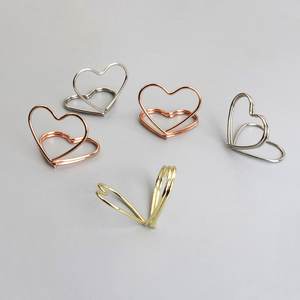 place <b>card</b> holders, 4 colors Stainless Steel Holders, Custom Engraved Rose gold <b>table</b> number Stand ,<b>Table</b> Decor, - Product Image 2