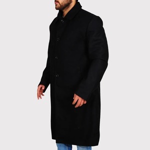 Veste en cuir classique noire, streetwear, écologique, coupe-vent - Product Image 2