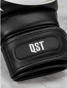 Gants de MMA Premium en Cuir PU, Gants d'Entraînement Rembourrés avec Protection des Jointures, Soutien Poignet Ajustable en Velcro, Respirants - Product Image 5