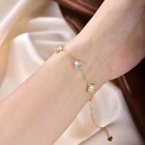 Bracelet en diamant moissanite de qualité supérieure pour la fête des mères, cadeau d'anniversaire, bijoux élégants disponibles en gros - Product Image 2