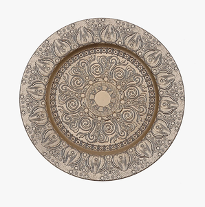 Placa de cargador de metal de aluminio al por mayor con placa de cargador de metal de alta calidad Placa de servicio grabada diseño personalizado - Product Image 4