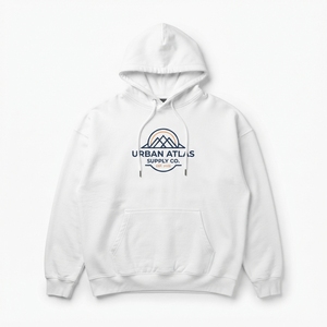 เสื้อฮู้ดดี้โอเวอร์ไซส์แบบสวมหัว พิมพ์ลายกราฟิกตามสั่ง ขายส่ง สำหรับทุกเพศ สวมใส่สบาย - Product Image 1
