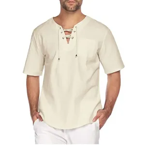 Camiseta Blanca de Manga Corta para Hombre, Cuello Redondo, Corte Regular, Tejido Jersey Informal, 100% Algodón, Transpirable, con Estampado de Dibujos Animados en la Parte Delantera - Product Image 5